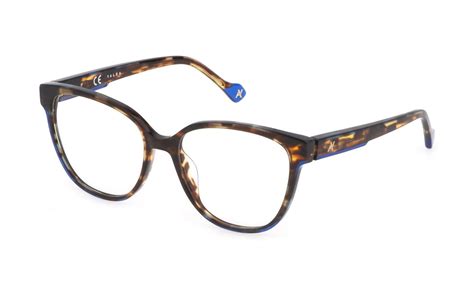 Givenchy VGV800 0743 Eyeglasses in Havana Brown Yellow 